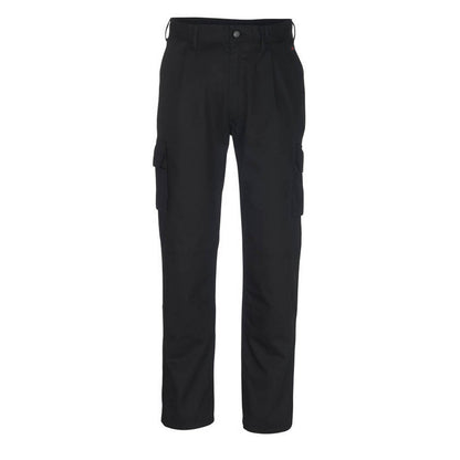 Black - Front - Mascot Mens Pasadena Originals Knee Pad Pockets Work Trousers