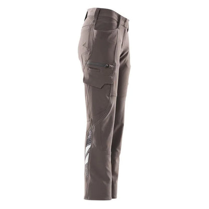 Dark Anthracite - Back - Mascot Womens-Ladies Accelerate Cargo Pocket Fitted Trousers