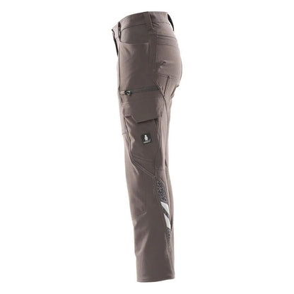 Dark Anthracite - Side - Mascot Womens-Ladies Accelerate Cargo Pocket Fitted Trousers