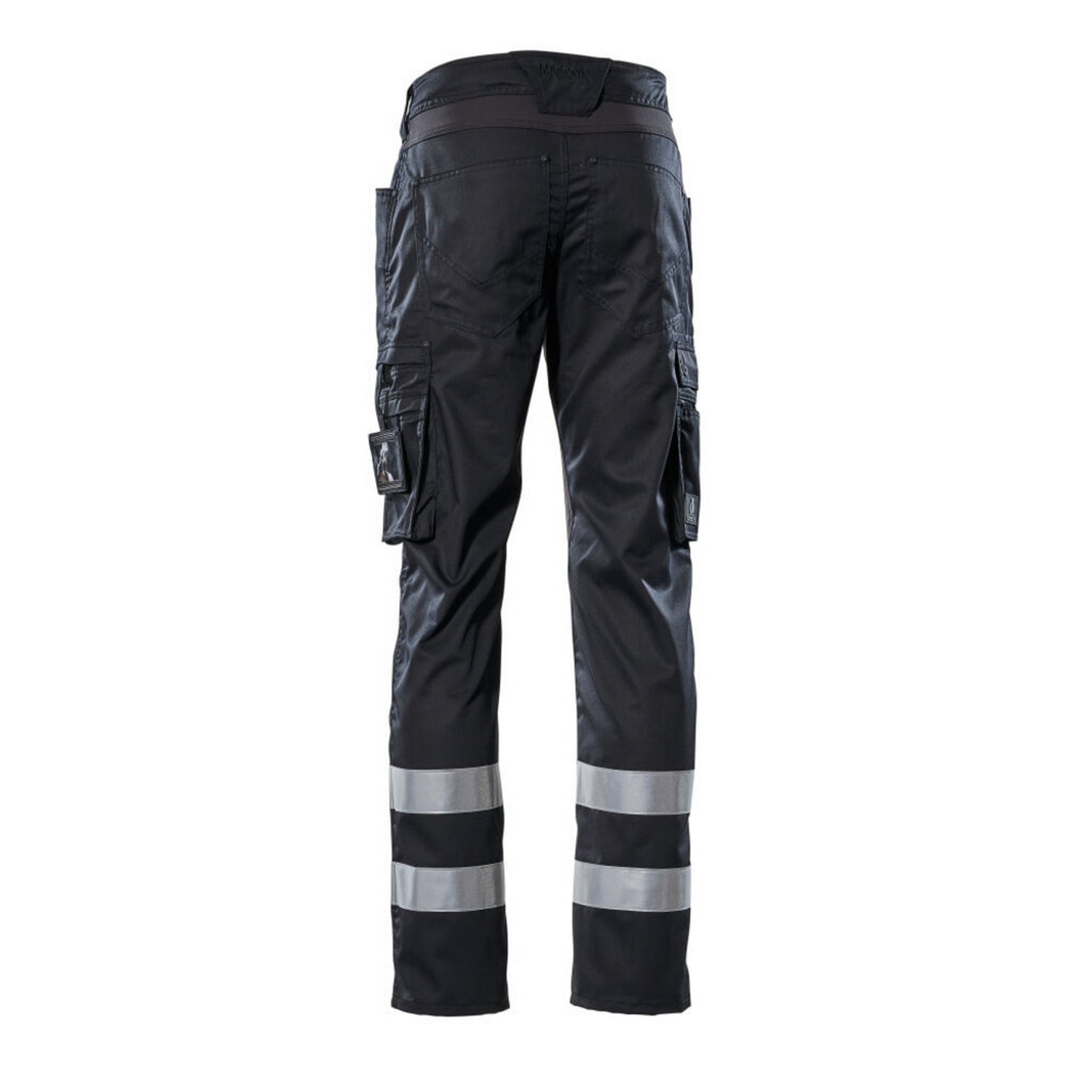 Black - Back - Mascot Mens Marseille Frontline Cargo Pocket Work Trousers