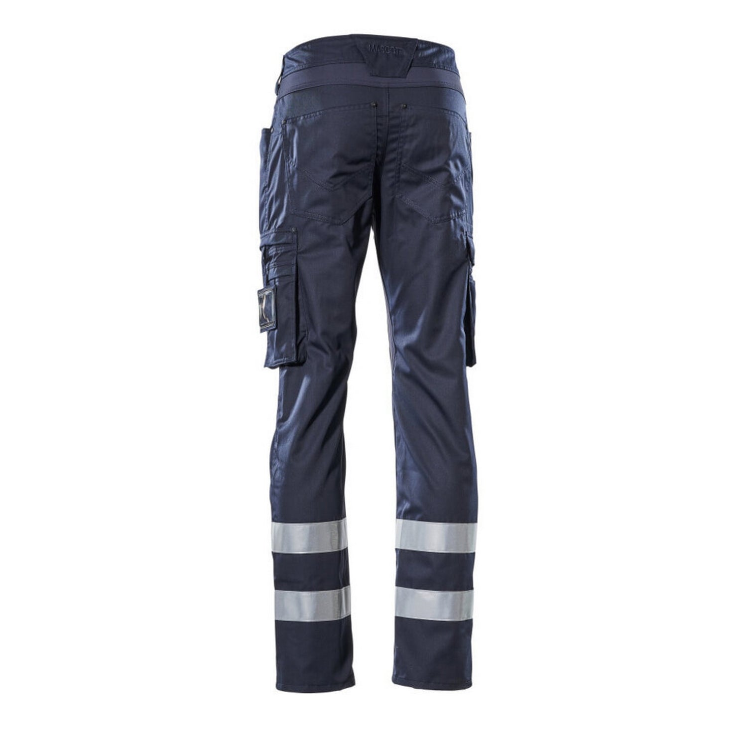 Dark Navy - Back - Mascot Mens Marseille Frontline Cargo Pocket Work Trousers