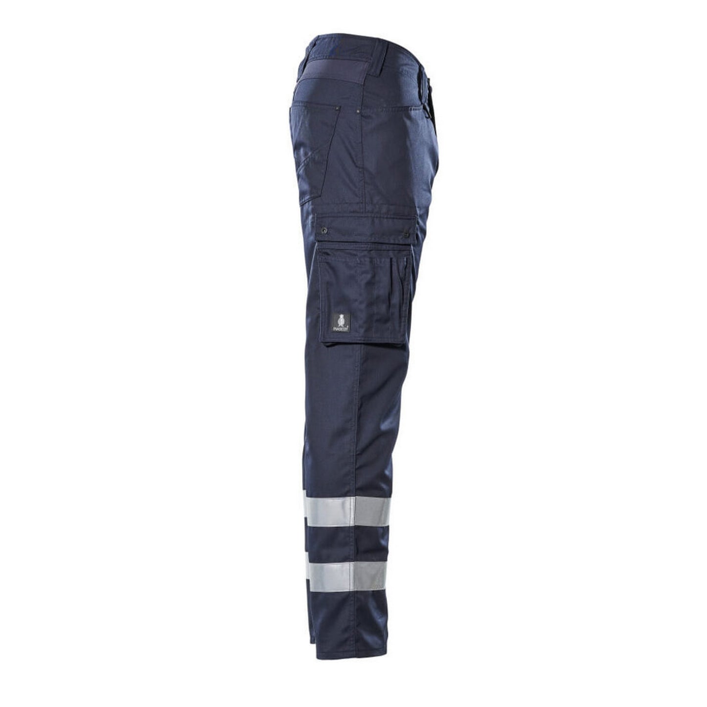 Dark Navy - Side - Mascot Mens Marseille Frontline Cargo Pocket Work Trousers