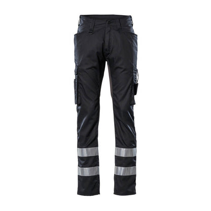 Black - Front - Mascot Mens Marseille Frontline Cargo Pocket Work Trousers