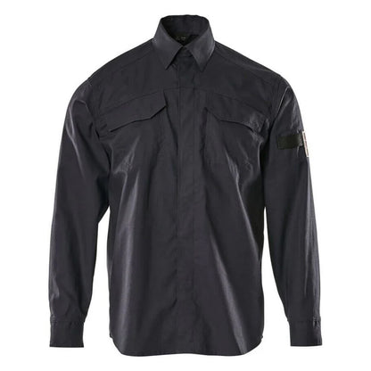 Dark Navy - Front - Mascot Mens Multisafe Ternitz Shirt