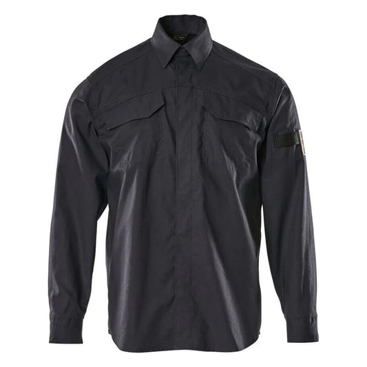 Dark Navy - Front - Mascot Mens Multisafe Ternitz Shirt