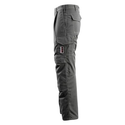 Dark Anthracite - Side - Mascot Mens Bex Multisafe Work Trousers