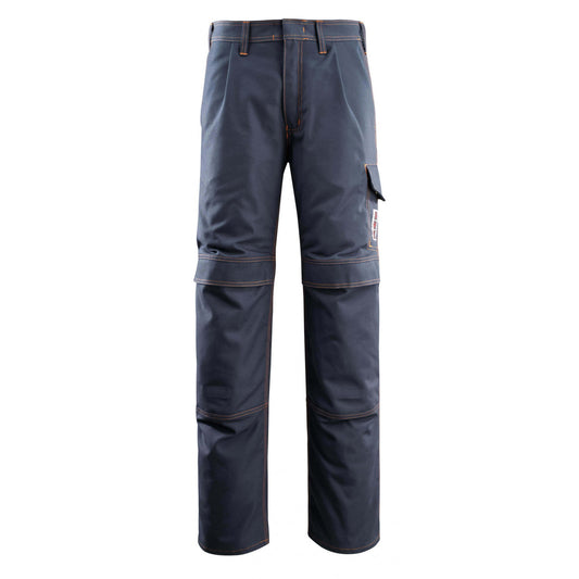 Dark Navy - Front - Mascot Mens Bex Multisafe Work Trousers