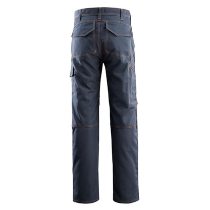 Dark Navy - Back - Mascot Mens Bex Multisafe Work Trousers