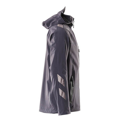 Dark Navy - Side - Mascot Mens Unique Shell Jacket