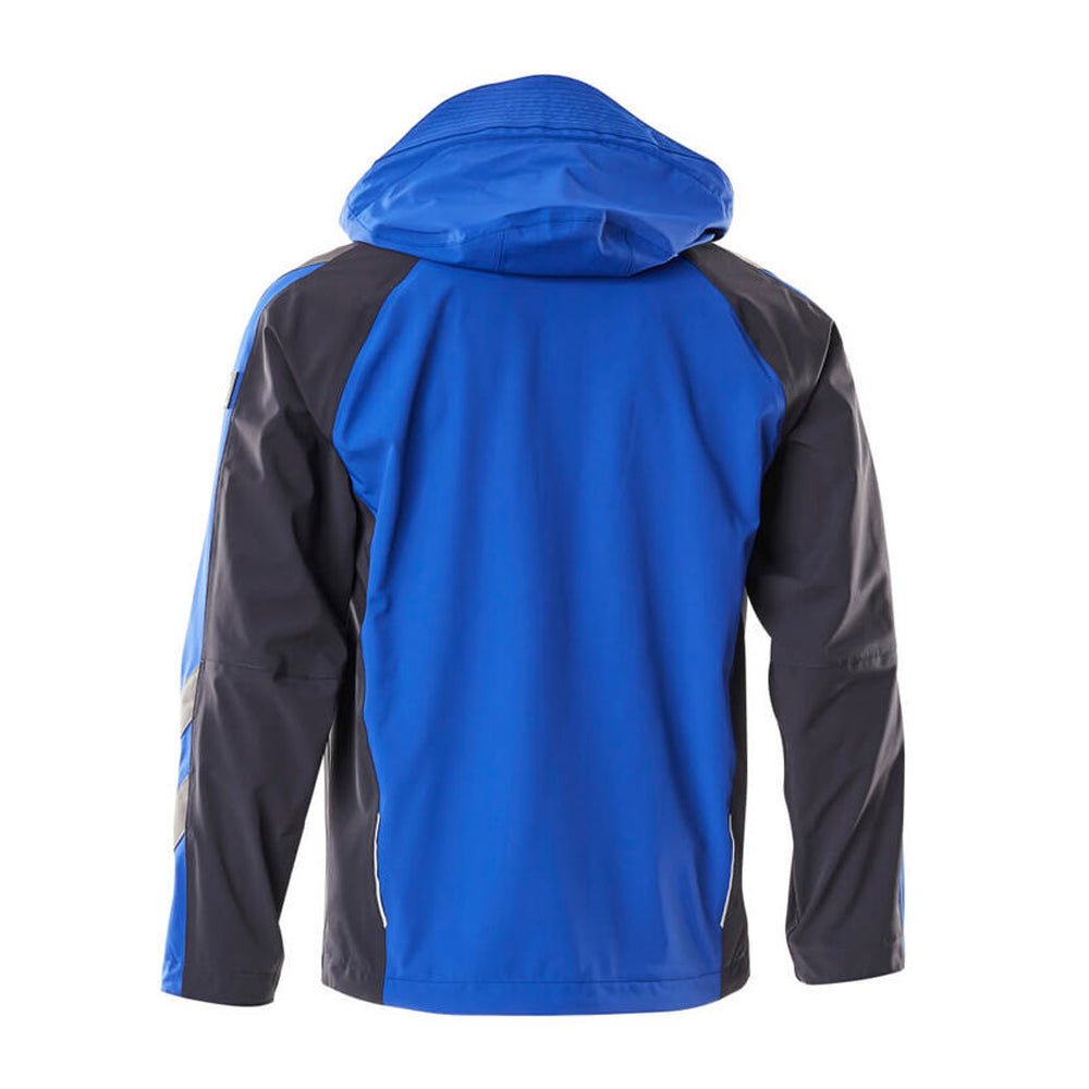 Royal Blue-Dark Navy - Back - Mascot Mens Unique Shell Jacket