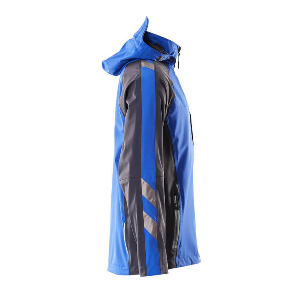 Royal Blue-Dark Navy - Side - Mascot Mens Unique Shell Jacket
