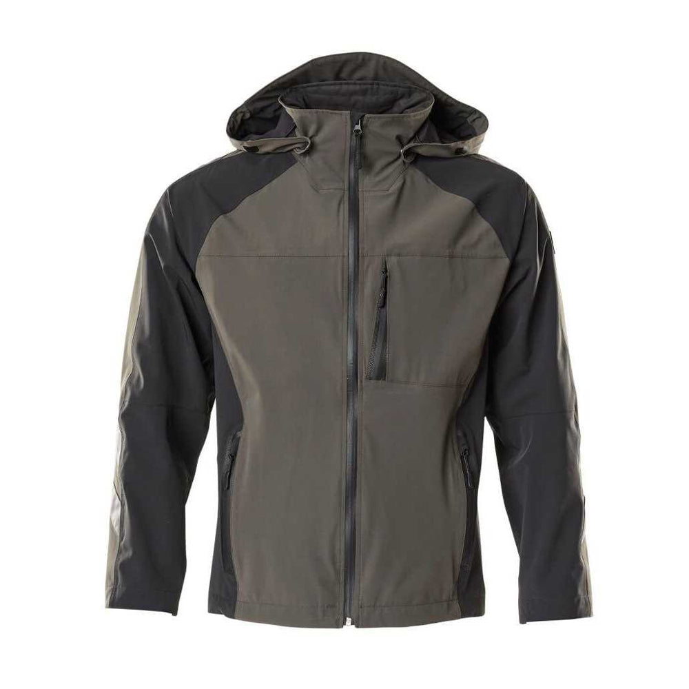 Dark Anthracite-Black - Front - Mascot Mens Unique Shell Jacket