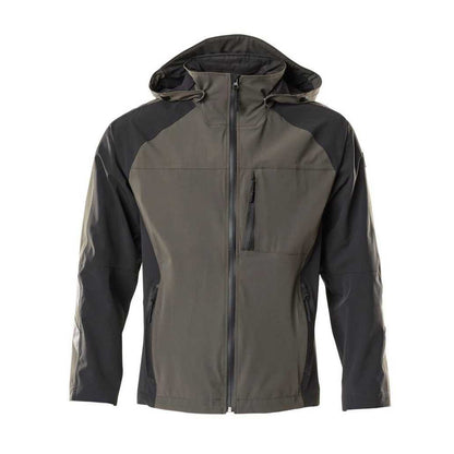 Dark Anthracite-Black - Front - Mascot Mens Unique Shell Jacket