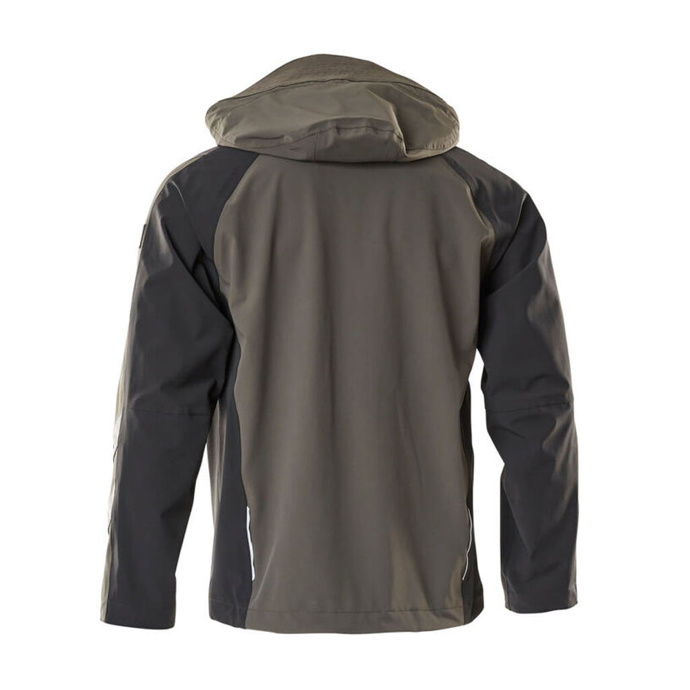 Dark Anthracite-Black - Back - Mascot Mens Unique Shell Jacket