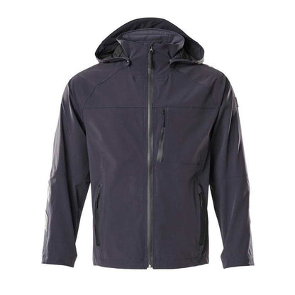 Dark Navy - Front - Mascot Mens Unique Shell Jacket