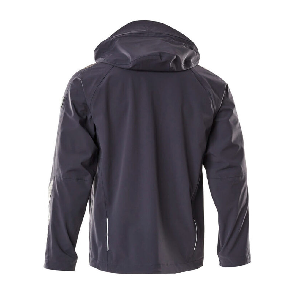 Dark Navy - Back - Mascot Mens Unique Shell Jacket
