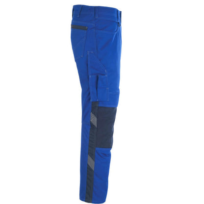 Royal Blue-Dark Navy - Lifestyle - Mascot Mens Unique Erlangen Knee Pad Pockets Work Trousers