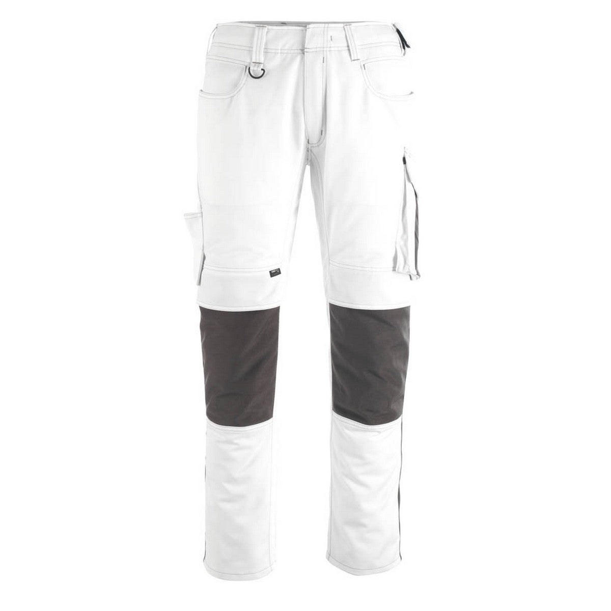 White-Dark Anthracite - Front - Mascot Mens Unique Erlangen Knee Pad Pockets Work Trousers