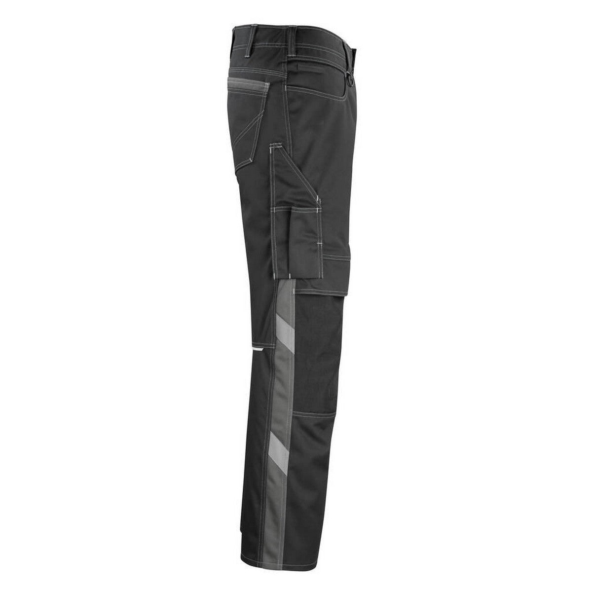 Black-Dark Anthracite - Lifestyle - Mascot Mens Unique Erlangen Knee Pad Pockets Work Trousers