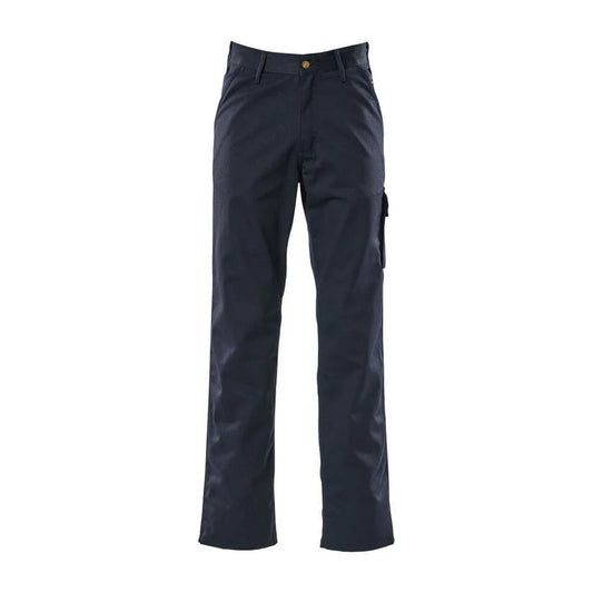 Navy - Front - Mascot Unisex Adult Originals Grafton Work Trousers