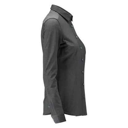 Dark Anthracite-Light Grey Flecked - Back - Mascot Womens-Ladies Frontline Shirt