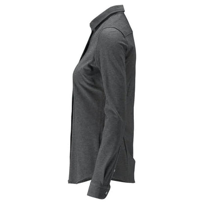 Dark Anthracite-Light Grey Flecked - Side - Mascot Womens-Ladies Frontline Shirt