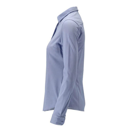 Light Blue - Side - Mascot Womens-Ladies Frontline Shirt