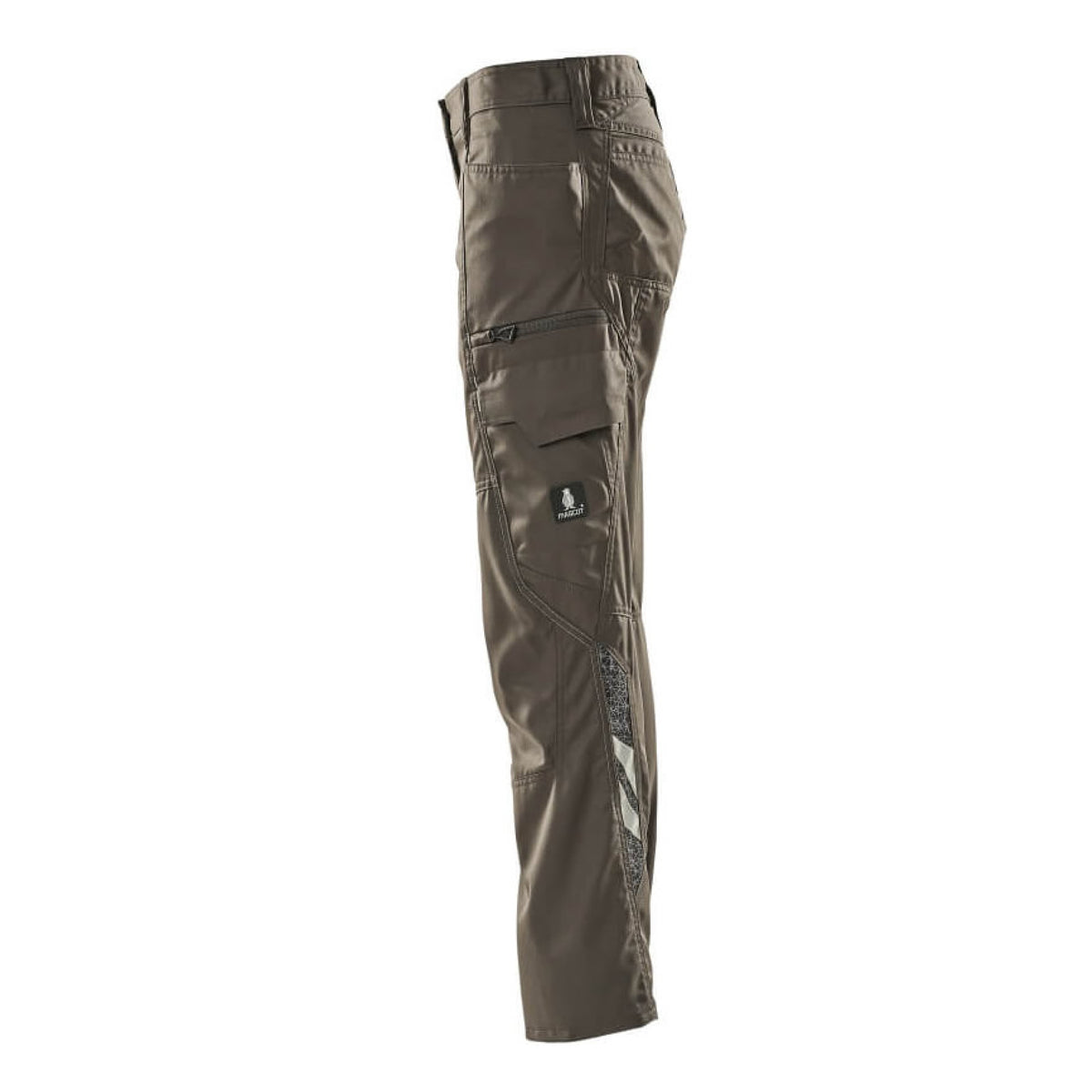 Dark Anthracite - Side - Mascot Womens-Ladies Accelerate Cargo Pocket Regular Work Trousers