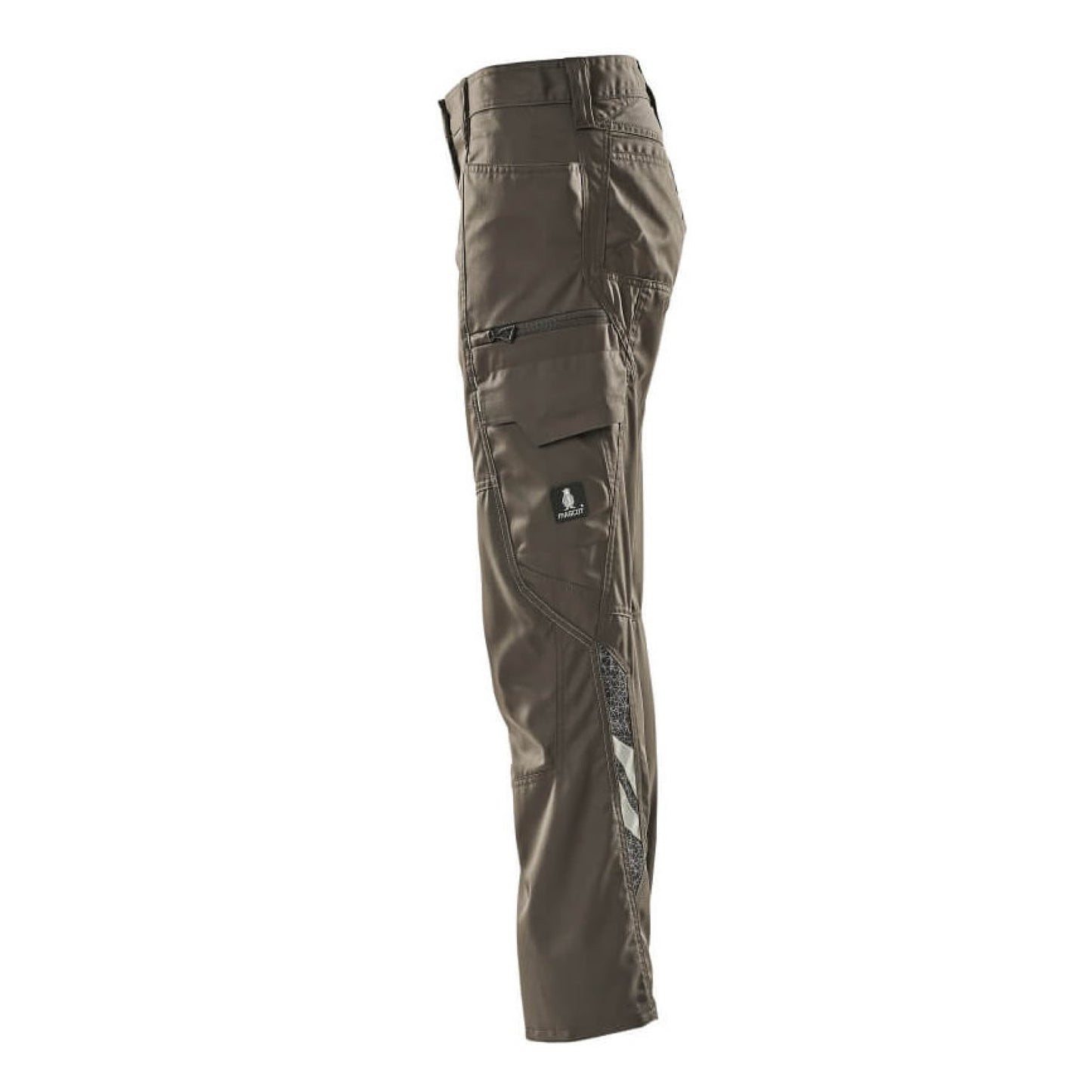 Dark Anthracite - Side - Mascot Womens-Ladies Accelerate Cargo Pocket Regular Work Trousers
