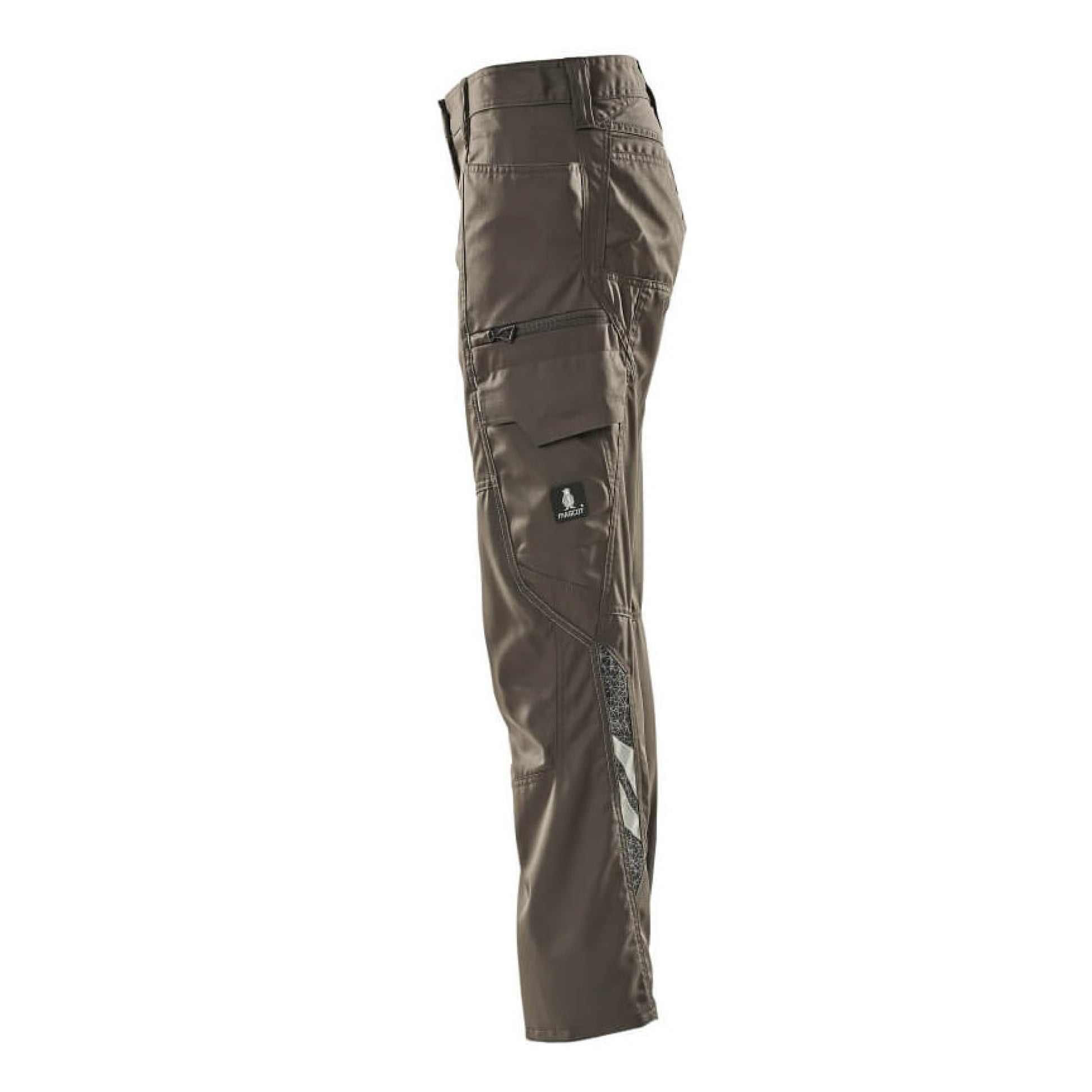 Dark Anthracite - Side - Mascot Womens-Ladies Accelerate Cargo Pocket Regular Work Trousers