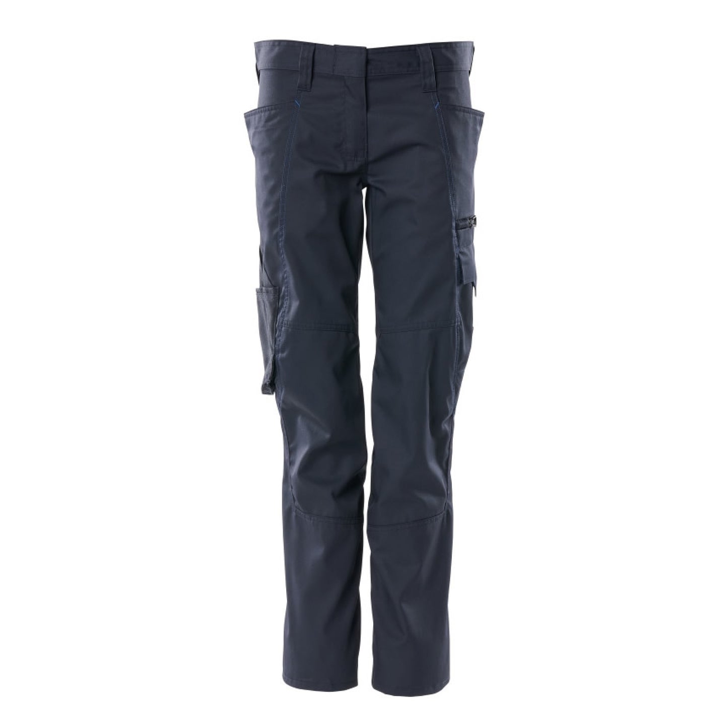 Dark Navy - Front - Mascot Womens-Ladies Accelerate Cargo Pocket Regular Work Trousers