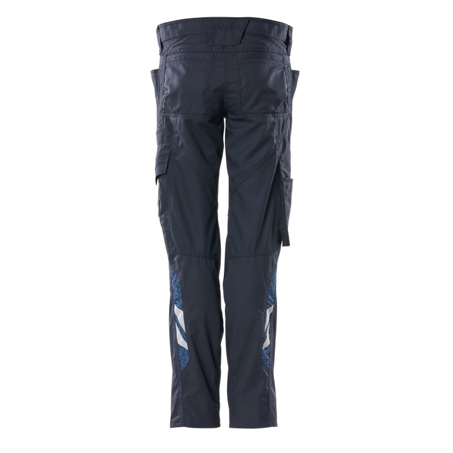 Dark Navy - Back - Mascot Womens-Ladies Accelerate Cargo Pocket Regular Work Trousers