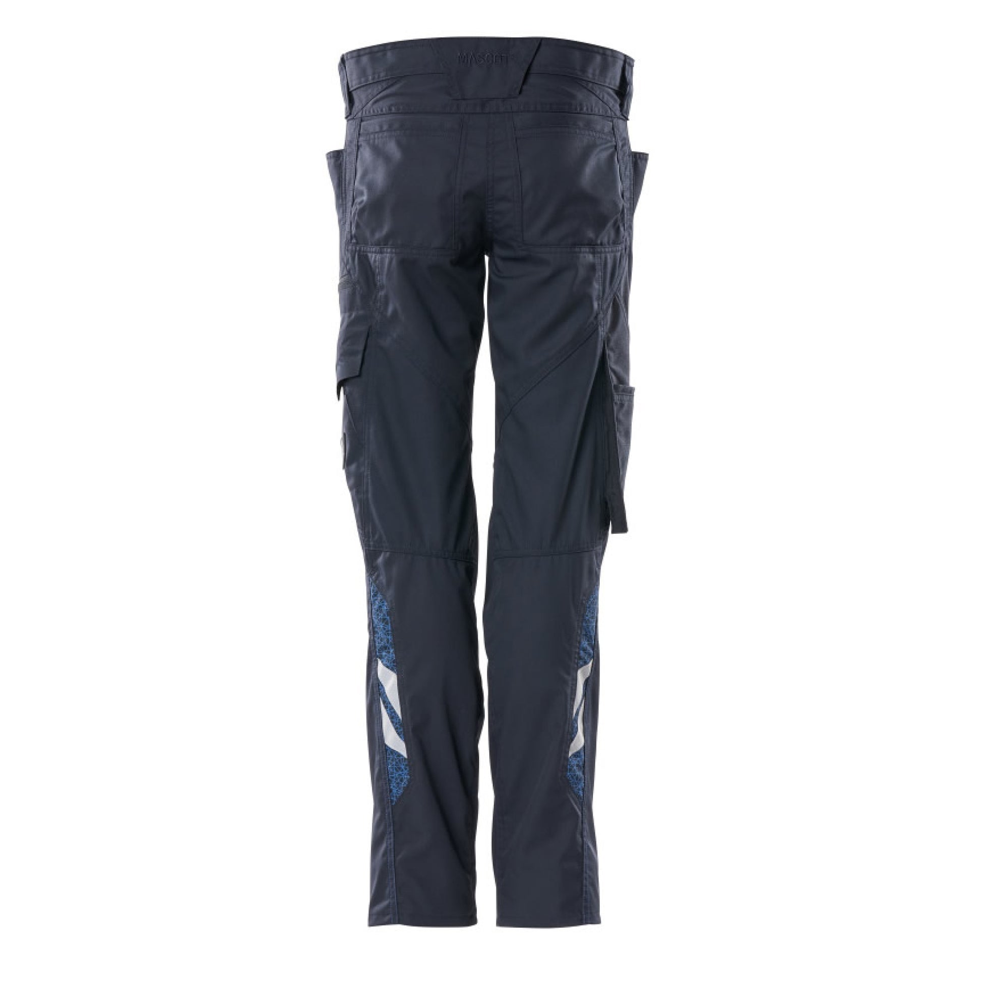 Dark Navy - Back - Mascot Womens-Ladies Accelerate Cargo Pocket Regular Work Trousers