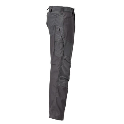 Stone Grey - Lifestyle - Mascot Unisex Adult Customized Knee Pad Pockets Work Trousers