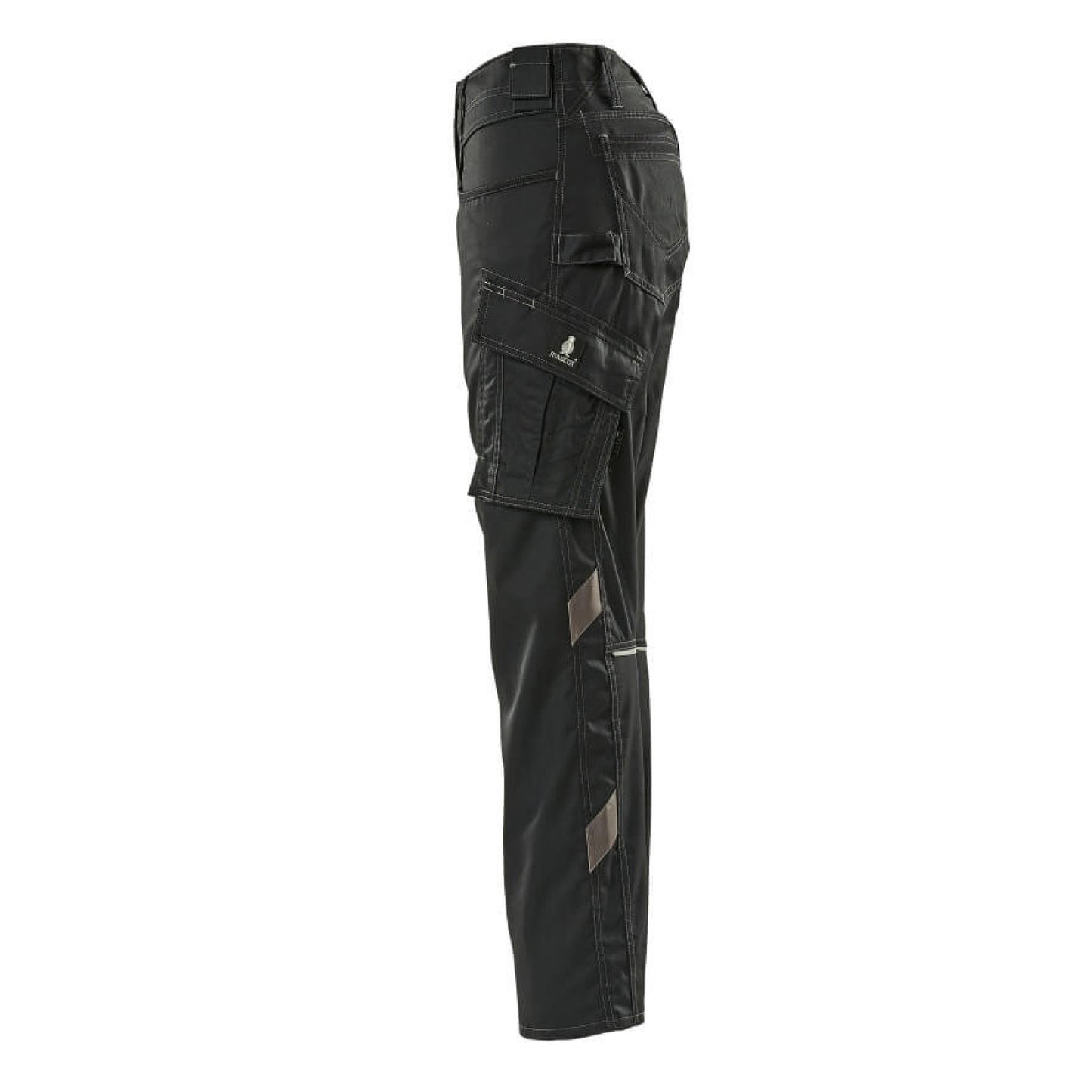 Black - Side - Mascot Womens-Ladies Unique Trousers