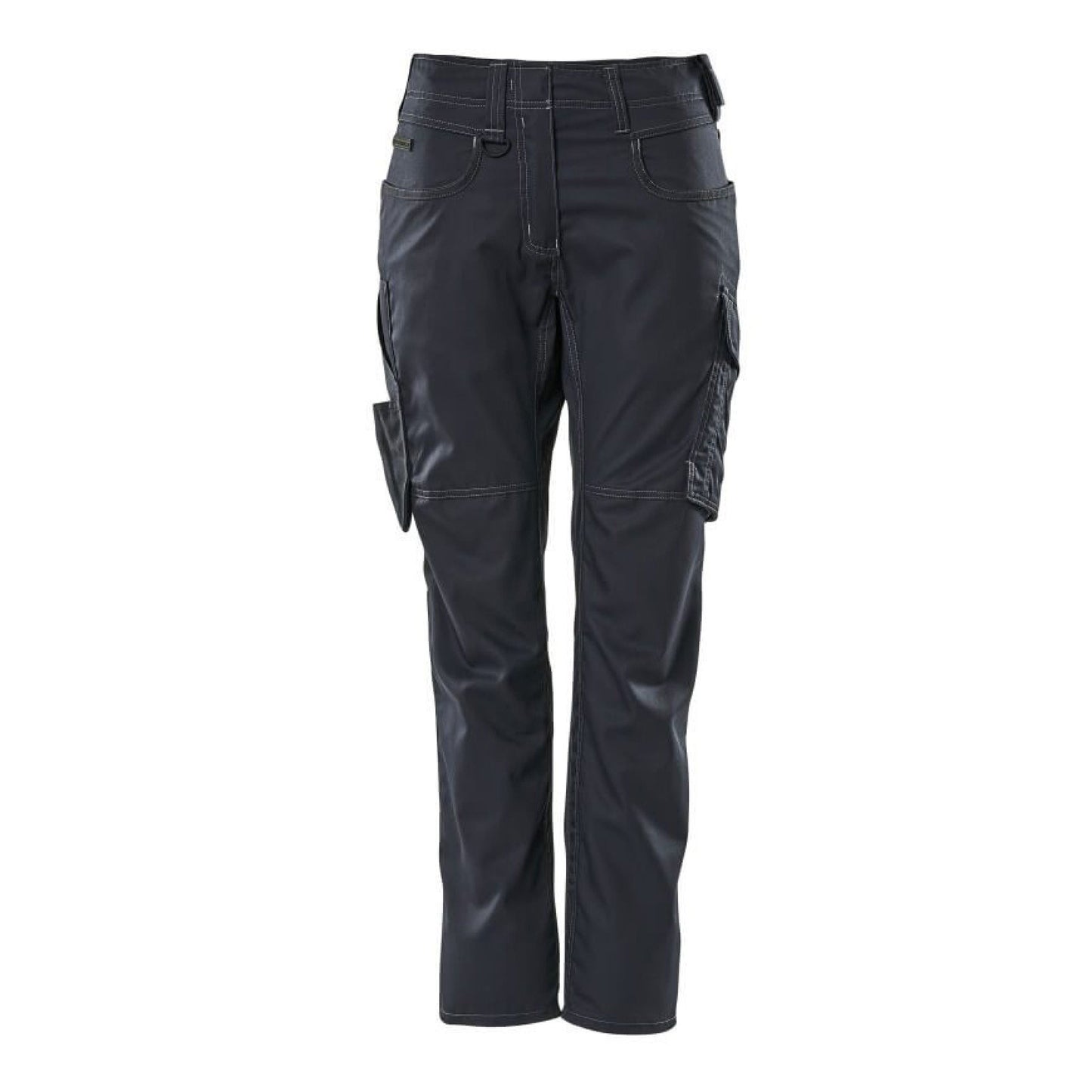 Dark Navy - Front - Mascot Womens-Ladies Unique Trousers