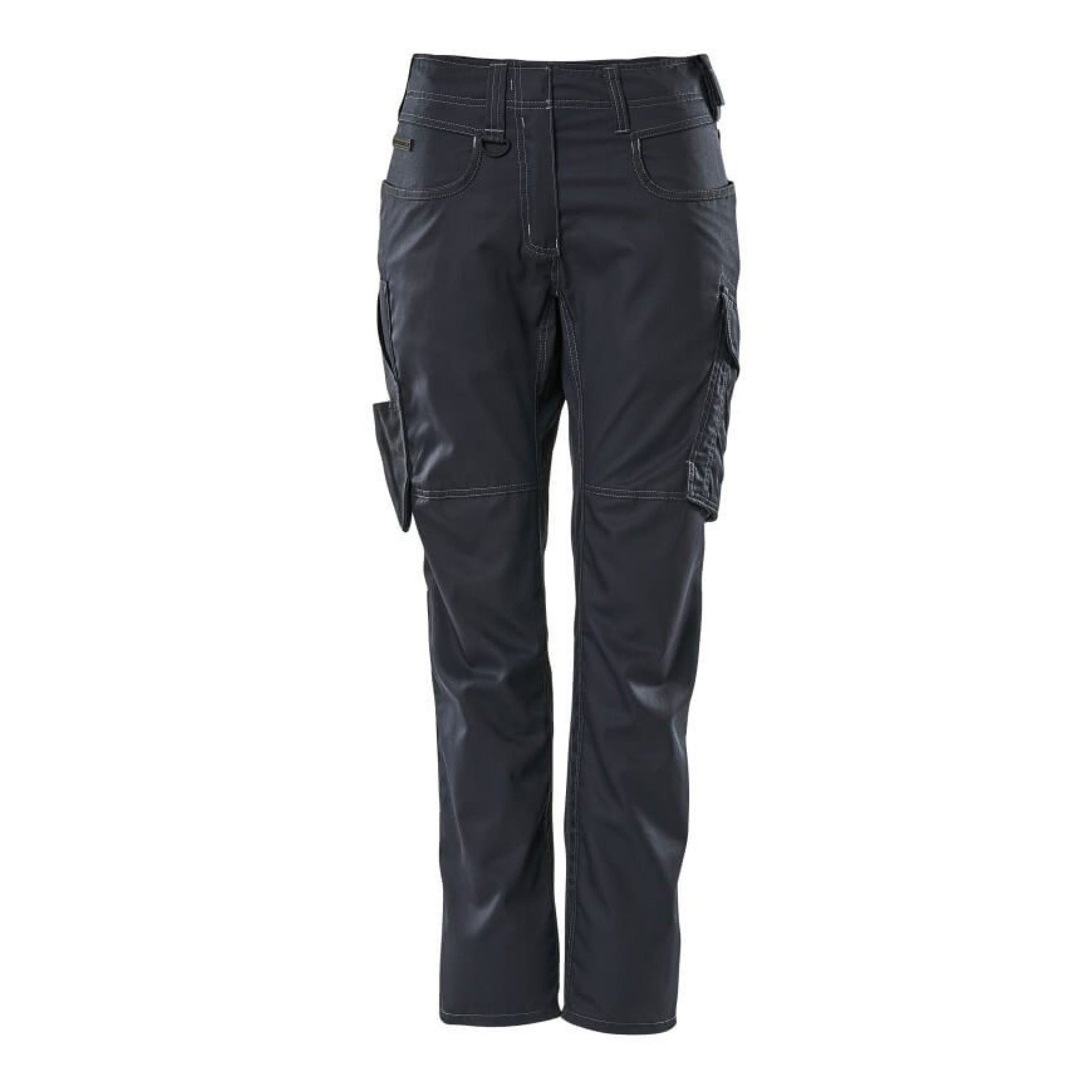Dark Navy - Front - Mascot Womens-Ladies Unique Trousers
