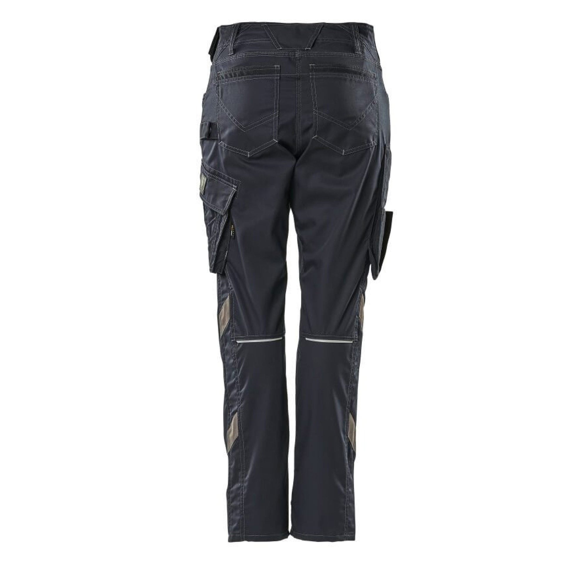 Dark Navy - Back - Mascot Womens-Ladies Unique Trousers