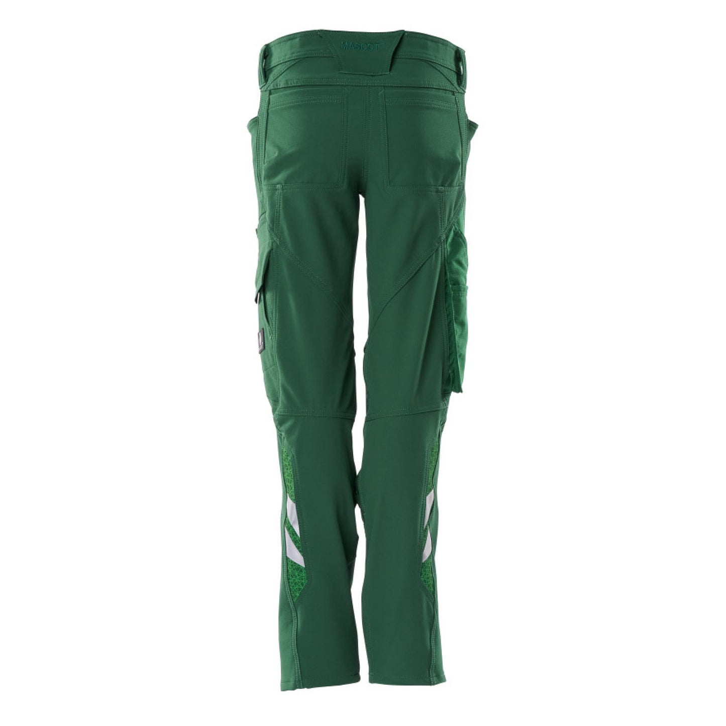 Green - Back - Mascot Womens-Ladies Accelerate Regular Work Trousers