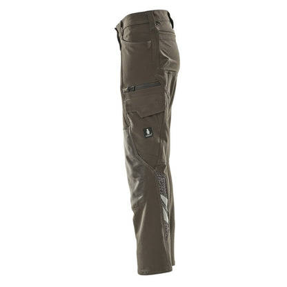 Dark Anthracite - Side - Mascot Womens-Ladies Accelerate Regular Work Trousers