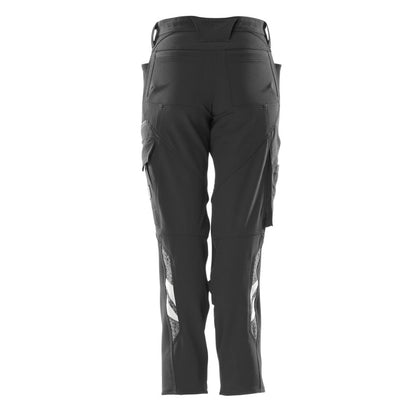 Black - Back - Mascot Womens-Ladies Accelerate Work Trousers