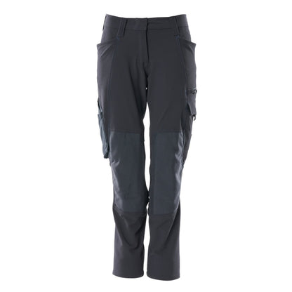 Dark Navy - Back - Mascot Womens-Ladies Accelerate Work Trousers