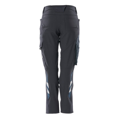 Dark Navy - Side - Mascot Womens-Ladies Accelerate Work Trousers