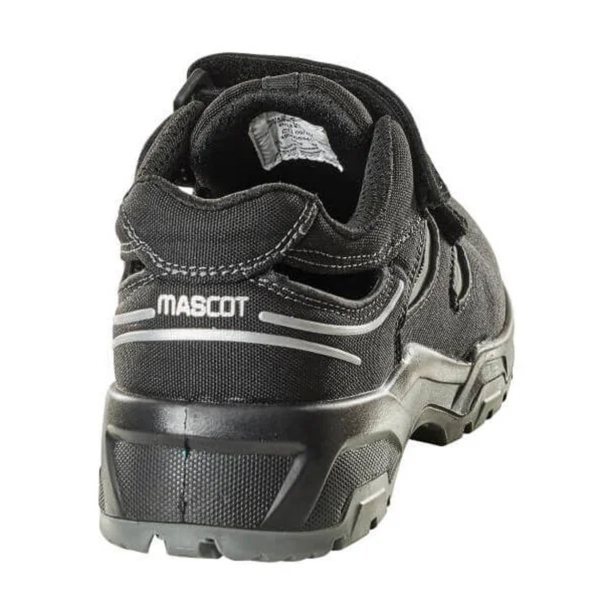 Black-Silver - Back - Mascot Mens Footwear Flex Safety Shoes