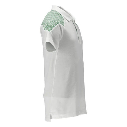 White-Grass Green - Back - Mascot Mens Food & Care Polo Shirt
