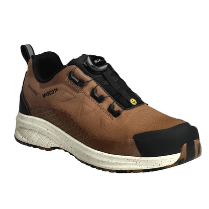 Nut Brown - Front - Mascot Womens-Ladies Footwear Customized Safety Shoes