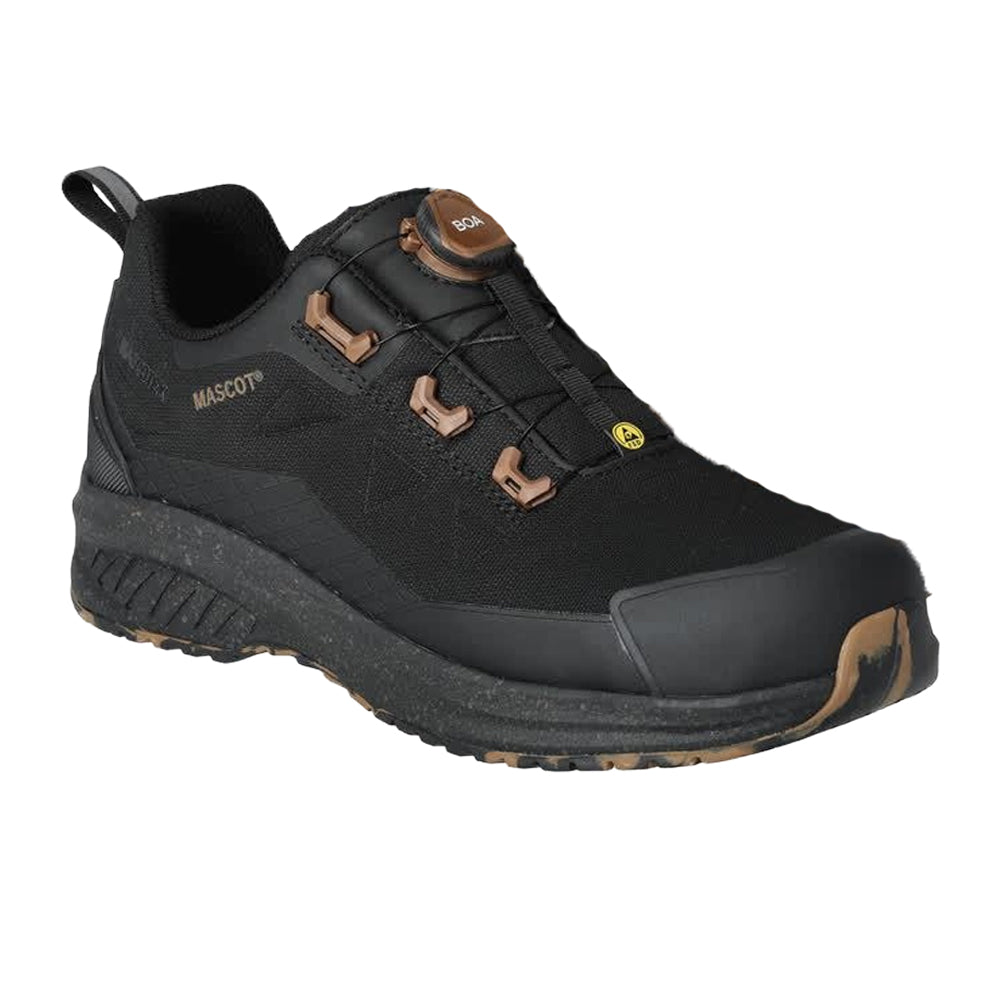 Black - Front - Mascot Womens-Ladies Footwear Customized Safety Shoes