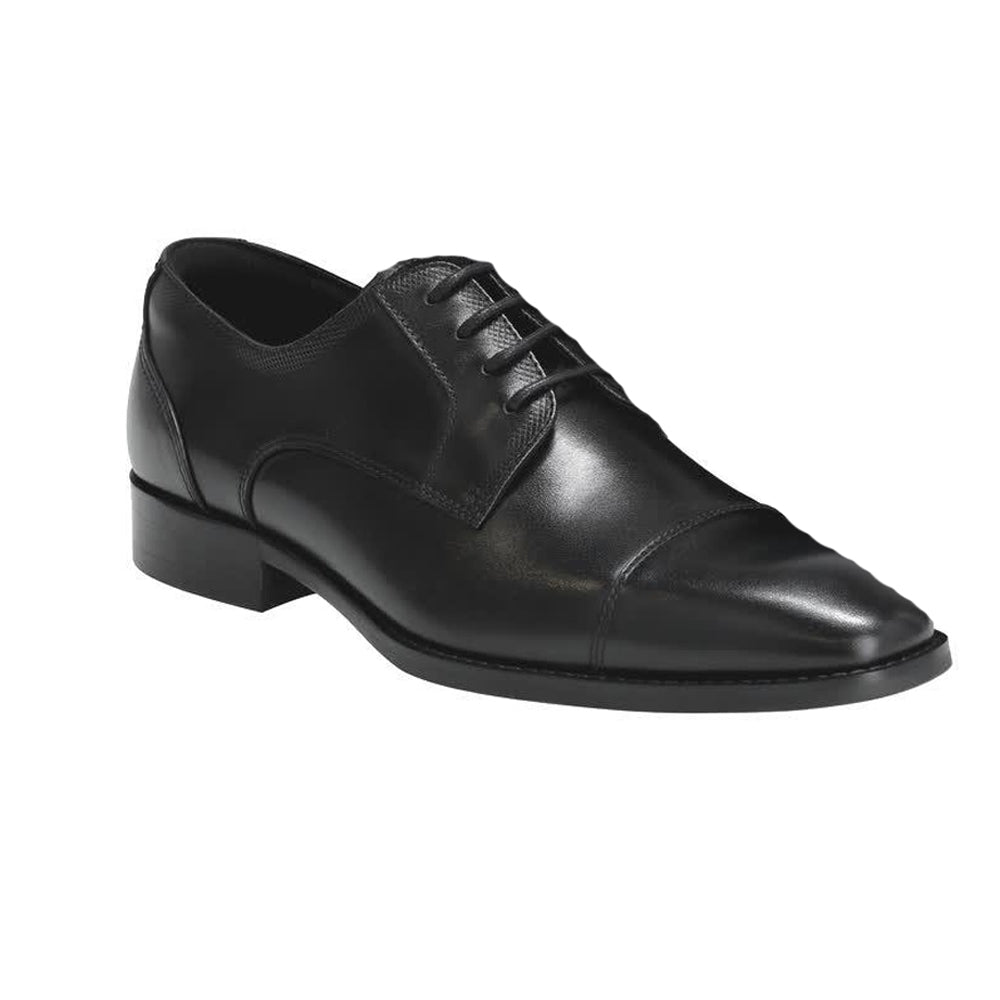 Black - Front - Mascot Mens Full Grain Leather Oxfords