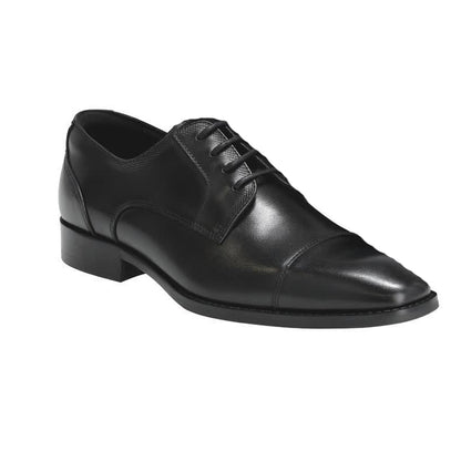 Black - Front - Mascot Mens Full Grain Leather Oxfords