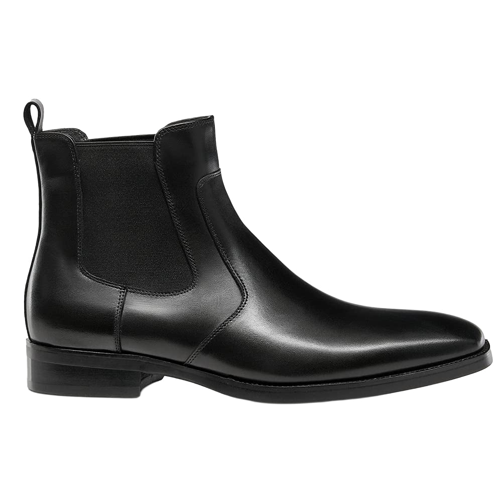 Black - Front - Mascot Mens Full Grain Leather Ankle Boots